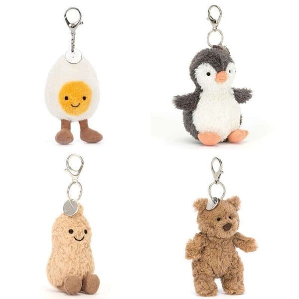 Keychains with tags and logos Tennis Barcelona bear keychain, Peanut series plush toys, backpack charms. 26Y0212