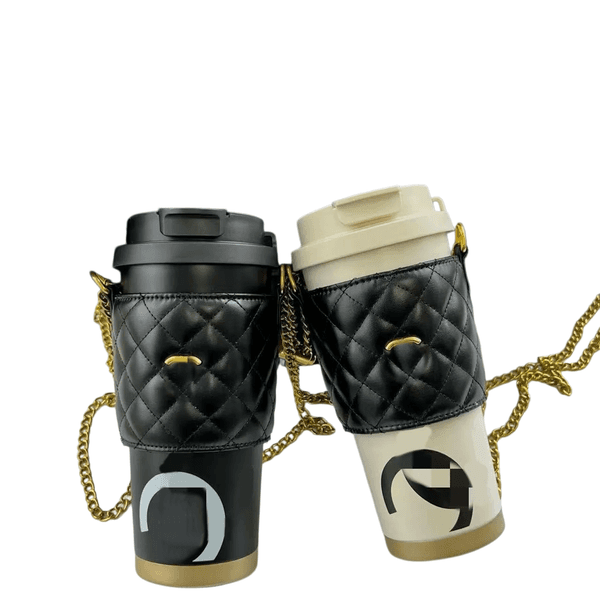 2026 New Classical C Vacuum Cup Thermoses Insulated Car Bottle Flask Holder Chain - Portable Coffee Thermos With Gift Box Toys