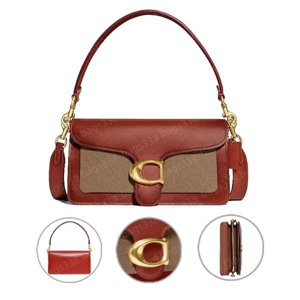 Underarm bags fashion ladies wholesale quality 10A designer leather tabby chain shoulder baguette women classic handbag crossbody wallets luxury vintage bag