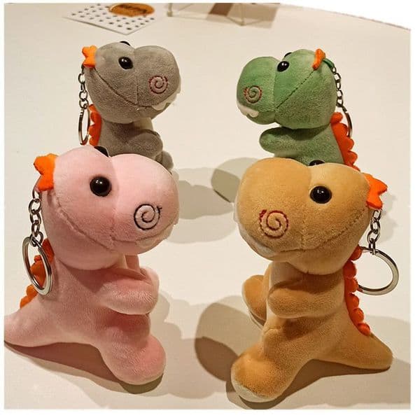 STOCK Cute Standing Dinosaur Plush Toy For Children, Backpack, Clothes, Keychain, Accessories, Holiday Gifts Hj0212 Free Shipping