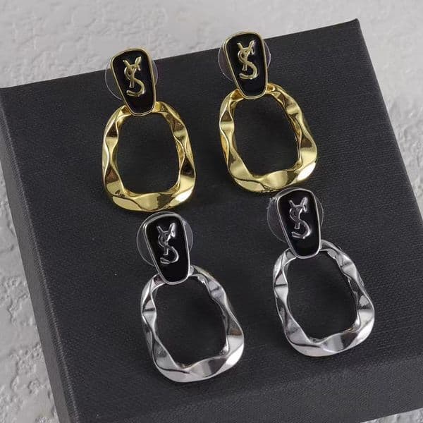 Earring luxury gold plated designer's earrings stud women diamond earring wedding party accessories Christmas gift 619