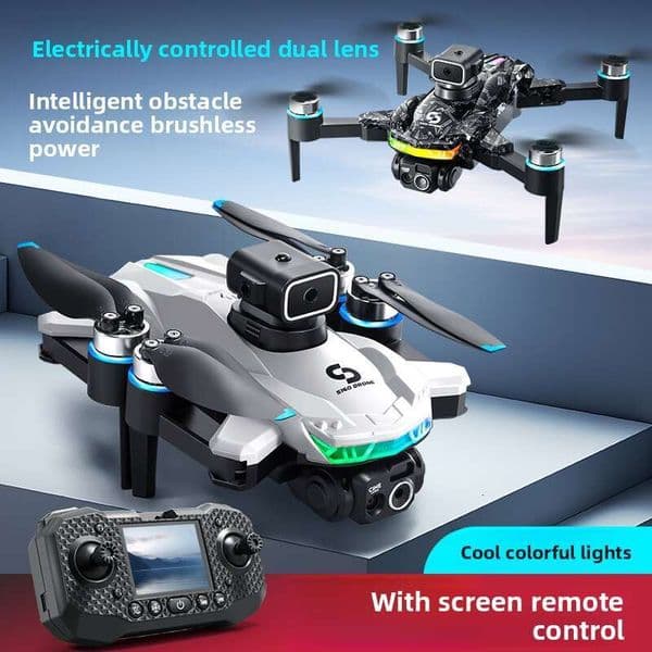 New Product S160 Remote Foldable Light Brushless Aircraft Intelligent Obstacle Avoidance HD Screen Control Aerial Photography Drone Kuhangxin