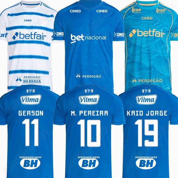 Cruzeiro jerseys 26 27 M.PEREIRA KAIO JORGE Cruzeiro women football shirts kids kit 2026/27 SINISTERRA GERSON soccer jersey