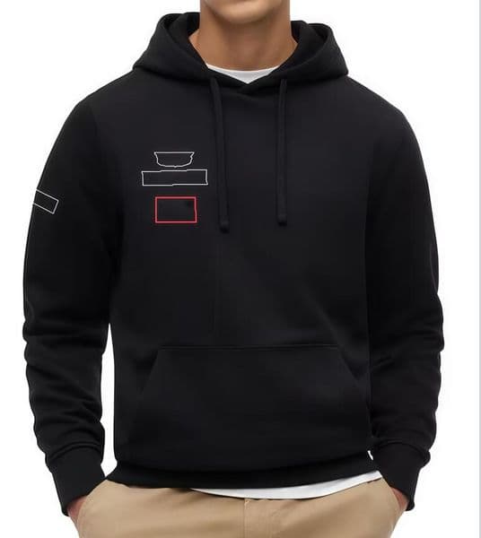 Mens Customizable F12026 Racing Logo Hoodie Adjustable Fit