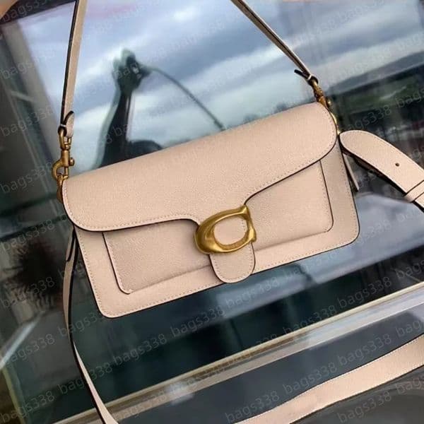 Women designer bags 10A quality shoulder ladies tabby leather chain baguette classic square handbag vintage purse genuine clutch flap satchel crossbody wallets