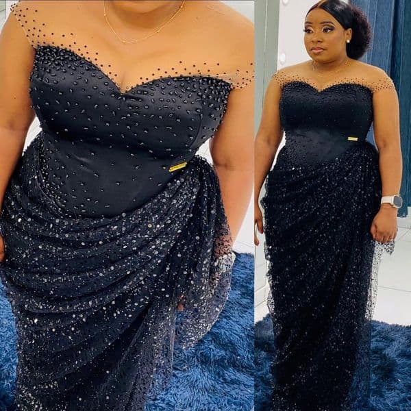 2026 plus size dark navy sheath mother of bride dresses beaded sheath sequined evening party mamas dress vintage 50s birthday wedding guest groom mothers gowns