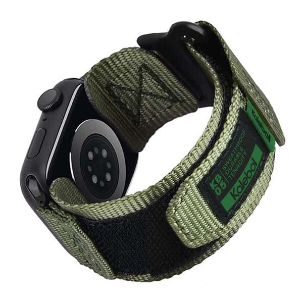 Suitable for Apple Watch S9 Canvas S8/7/6/5SE Velcro Nylon Strap
