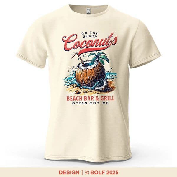 Mens Beach Outings Graphic Short Sleeve TShirt 100 Cotton Vintage Printed Tops Tee for Women Summer Casual Sportswear 260127