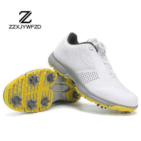 Men Breathable Leisure Golf Shoes Professional Women Lightweight Golfer Walking Footwear Comfortable Non-Slip Luxury Sneakers 26Y0203