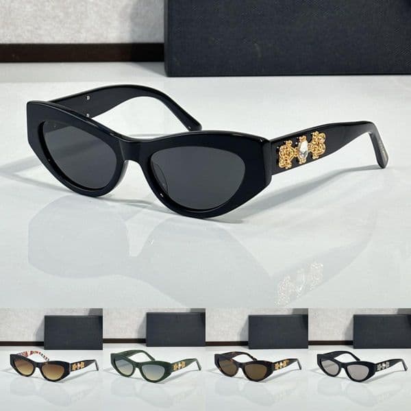 Luxury Designer Womens Sunglasses Fashion Design Cat Eye Eyewear Women and Men Luxury Sun glasses Outdoor Goggles UV400 Glasses With Box 1663LB Lunettes