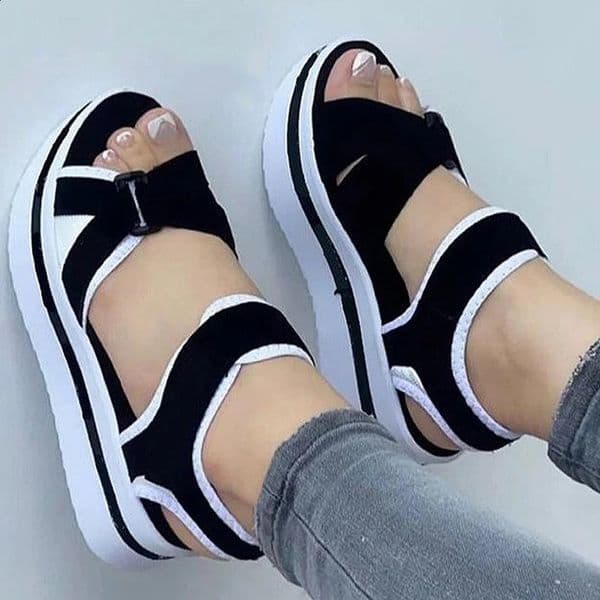 Summer Sandals Shoes Women Outdoor Walking Shoes Party Women Shoe Wedge Sandals Woman Beach Footwear Female Sandal Women 260205