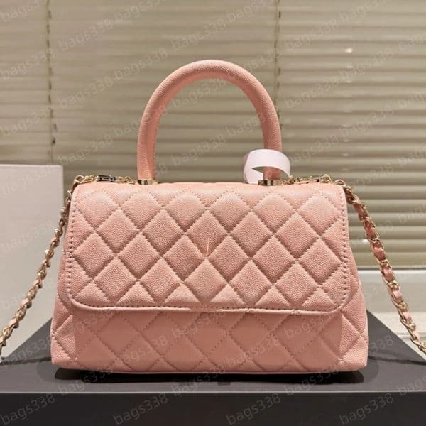 Top women designer crossbody bags ladies small handbag tote bag chain strap leather quality casual refined diamond lattice caviar purse flap shoulder commuter