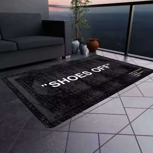 Off Shoes Hypebeast Living Room Bedroom Kitchen Bathroom Lightweight Rugs Washable Carpet Mat Home Decor 26H0211J260519