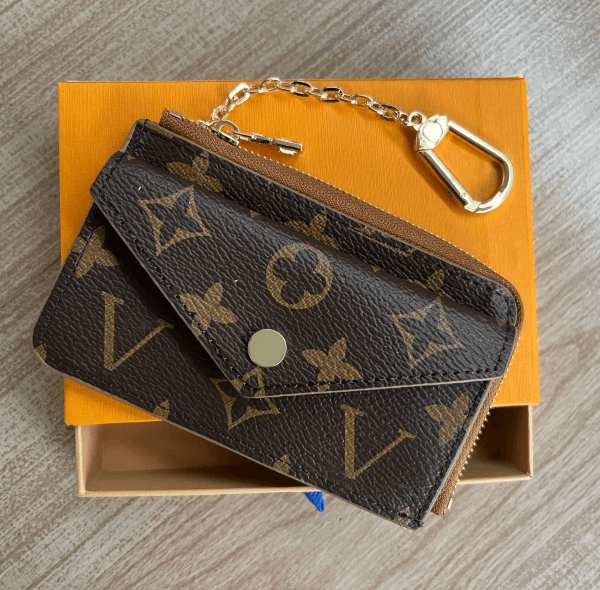 10A Luxury bag Designer Wallet Womens Mini Zippy Organizer Bag Credit Card man Holder Coin Purse Key Pouch Purses Keychain Bags Clutch with Box Dust bag