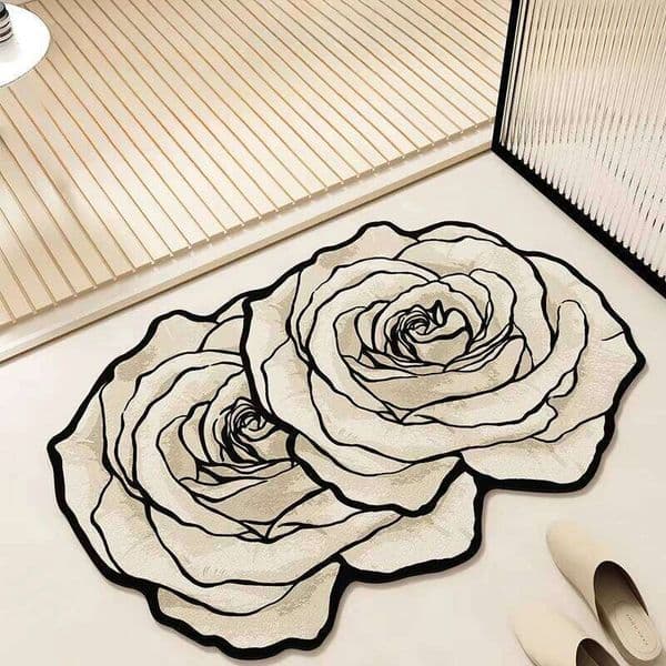 Vikama Silica Mud Plant Simple Style Soft Waterproof Floor Mat, Suitable For Kitchen Floors, Bathroom Mats And Carpets. 26Y0211