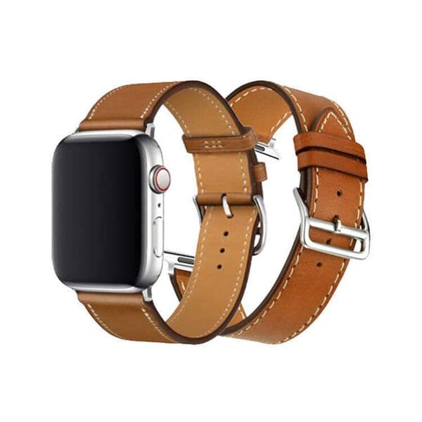 Suitable for Apple Watch classic pin buckle genuine leather S11 men's and women's fashion strap