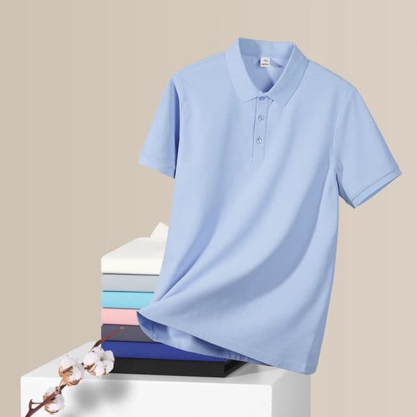 High Quality Breathable Men Polo Shirts Casual Solid Color Short Sleeve Polo Shirt For Men/Women Summer Gift Clothing 260207