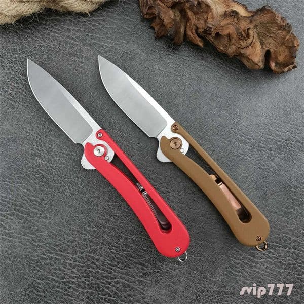 Portable Outdoor KREMENETSKY Multi-hunting Folding D2 Sharp Blade High Quality G10 Handle knife Bushcraft Hunting Rescue Survival Pocket Knife 1555 00 55