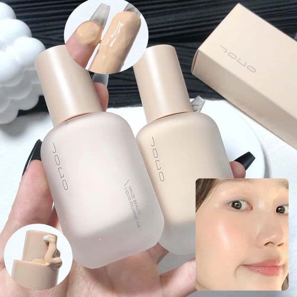 JOCO Liquid Foundation Oil Control Makeup Concealer Refreshing Natural Clear Waterproof Longlasting Face Makeup 260203