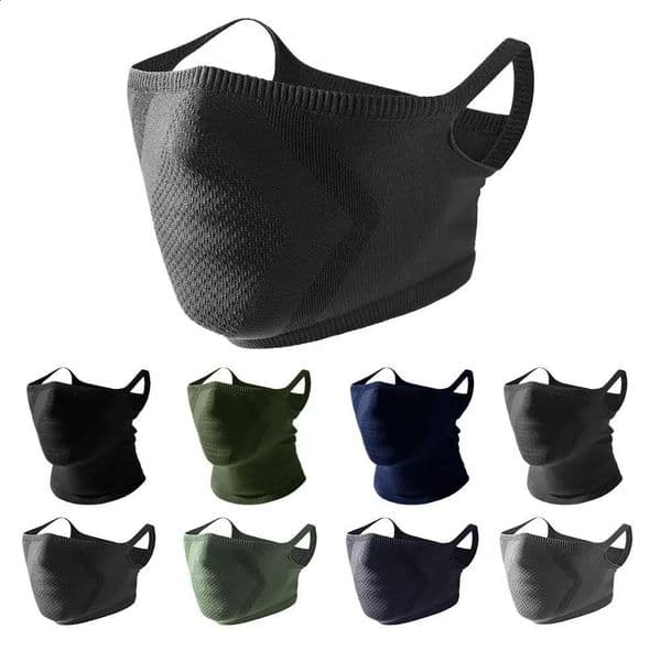 Cycling Face Mask Absorb Sweat Breathable Fishing Training Sport UV Scarf Neck Gaiter Summer Bandana Safety protection 260206