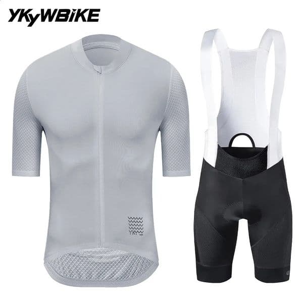 YKYWBIKE Mens Cycling Set Summer Cycling Jersey Kits Road Bike Clothes Bicycle Clothing Riding Maillot Cycling Clothing 260122