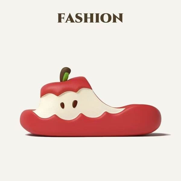 2026 Spring Summer New Original Fruit Pattern Parent-Child Slippers Fashion Cute Thick Sole Indoor Outdoor Slide Sandals For Women