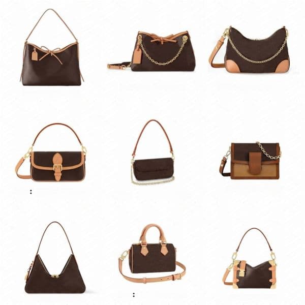High quality Luxury Bag Designer bag Nano Diane handbag Boulogne Women Loop Hobo Shoulder Bag clutch pochette classic Mini Chain Purses Luxury tote crossbody Bags