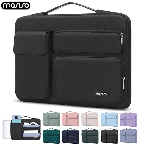 Shockproof Laptop Handbag Sleeve for Pro Air 13 14 15 16 inch HP Acer Notebook Briefcase Cover Men Women Carrying Case 260126BANJIA