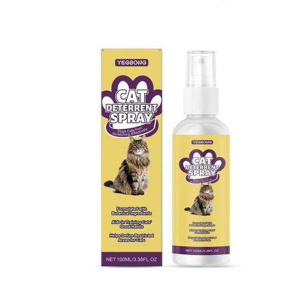 YEGBONG Scratch Deterrent Spray Gentle Formula Comfortable Cat Behavior Guidance Furniture Protection