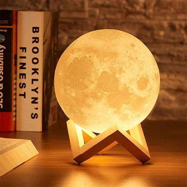2024 LED Print Rechargeable Color Change 3D Light Touch Moon Children's Lights Night Lamp for Home H260224