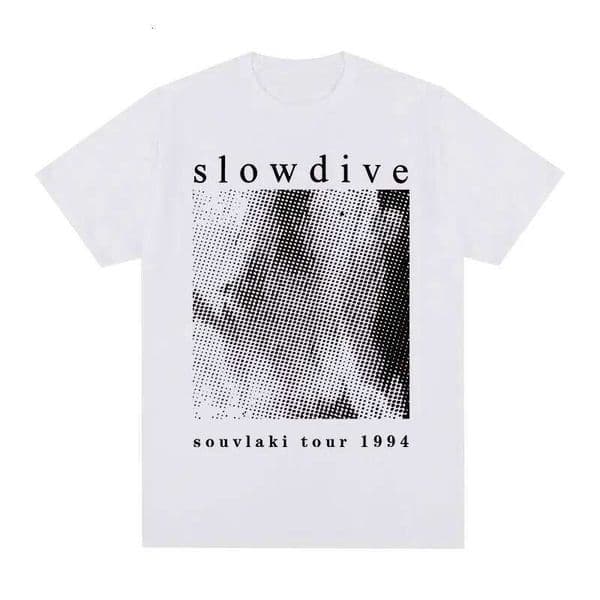 Slowdive Tour 1994 Vintage T-shirt My Bloody Valentine Cotton Men T shirt New TEE TSHIRT Womens Tops Unisex H260224