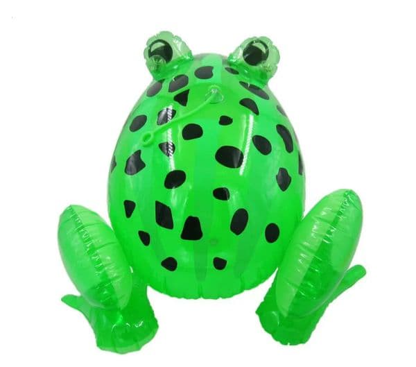Game And Toy LED Iatable Animal Frog Outdoor Baby Swim Pool 28X29x36cm Sizes Big Pvc Material led glove Kids Toys Free Shipping Designer