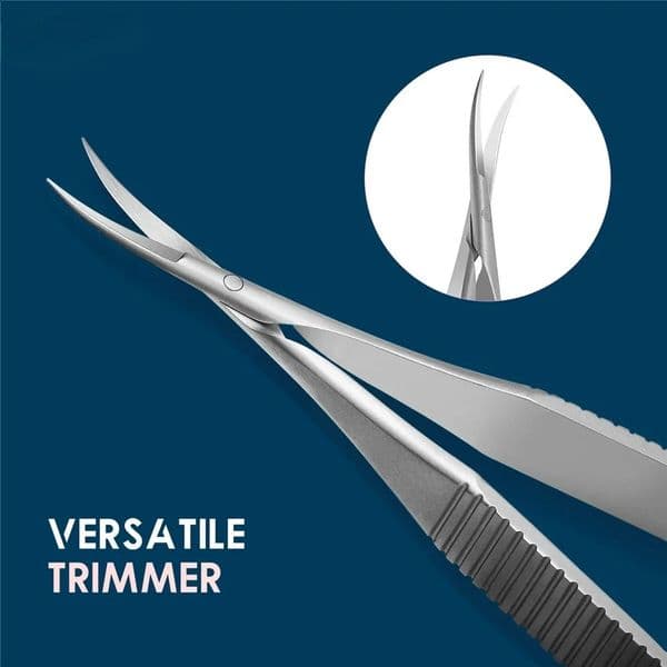Fine Cuticle Nipper Stainless Steel Pliers Dead Skin Remover Squeeze Straight Manicure Scissors Eyebrow Beauty Tools 260124