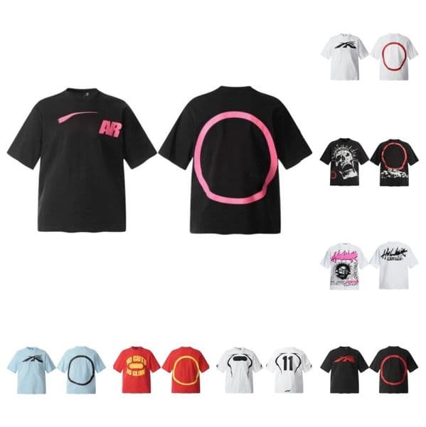 t shirt men fashion womens Short sleeved leisure water wash graphic tee High quality round neck Street Hip Hop t shirts for men Streetwear designer clothes 0095