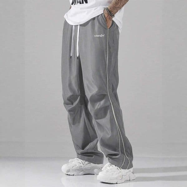 Amazon Cross-Border European High Street Men's Paratrooper Pants 2025 Spring and Autumn American Style Sports Casual Trousers 8720