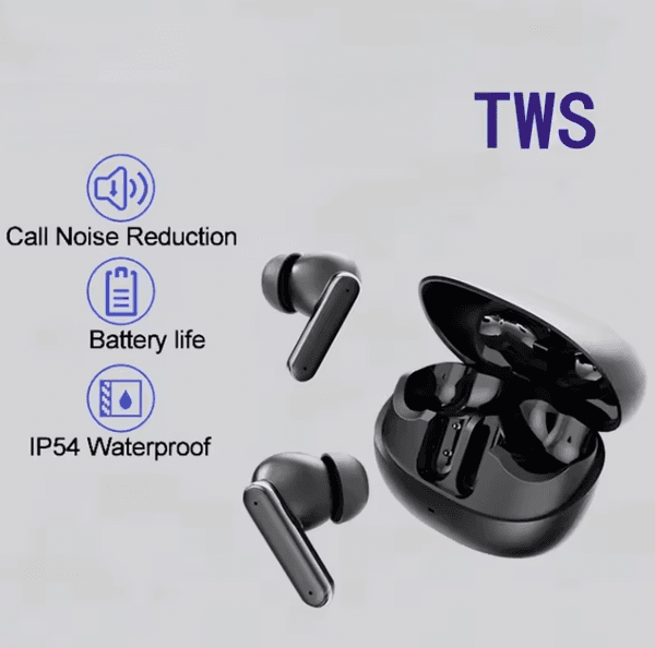 TWS Wireless Bluetooth Headset Earphone Bluetooth Headset Sport In-ear Earbuds with Mic for IOS Android