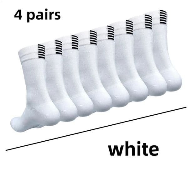 2026 new 4 pairs Cycling Socks Running Quick Dry Medium Cylinder Men and Women Sports Fitness in the Tube 260130BJ free shipping