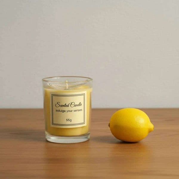 New Christmas Premium Box Glass Handmade Soy Wax Smokeless Creative Aromatherapy Candle Companion Gift H260224