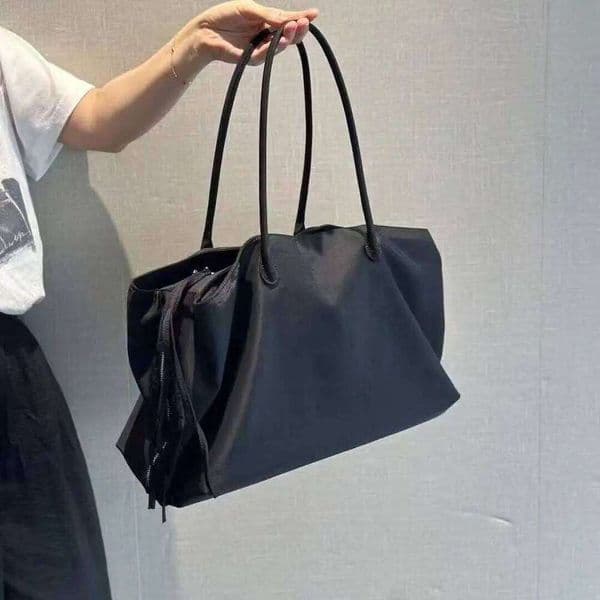 2025 Nylon Tote Large Womens Handbag Fashion Shopper Top-handle Messenger Travel Female Casual Crossbody Bag Z260224