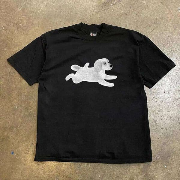 200g Heavyweight! Trendy American-style Hip-hop Oversized Retro Short-sleeve T-shirt, Stylish Unique Graphic T Shirts Tops Tees H260224