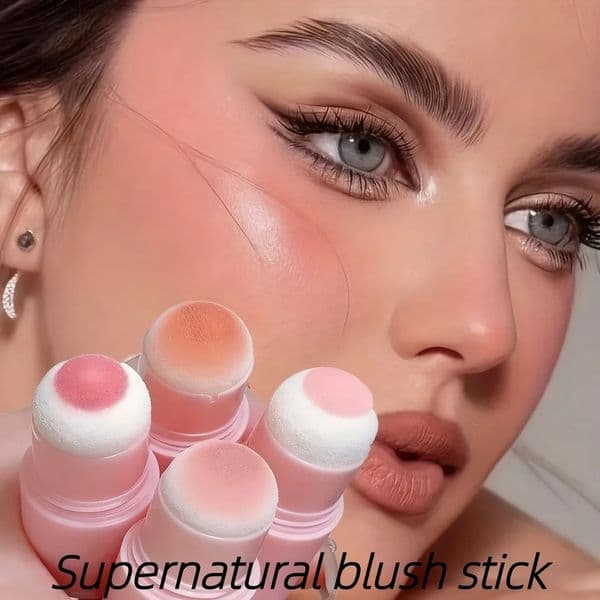 Matte Blush Stick for Vibrant Makeup Enhances Skin Tone Great Christmas Present for Women and Girls 260208