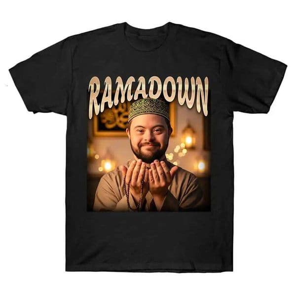 RAMADOWN MEME T-shirt For Men Women 100% Cotton T Shirts Short Sleeve Tops J28 C260225
