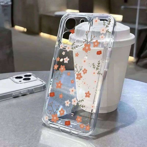 Transparent Phone Case For Xiaomi Mi 15T 11 Lite 5G NE 11T POCO X7 Pro F7 X6 X5 X3 NFC X4 GT M4 F5 Soft Silicon Daisy Flower J260205