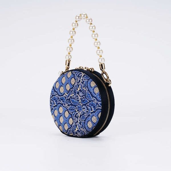Custom-Made Chinese-Style Silk Xiangyunsha Handbag, Women's Crossbody Small Cheongsam Bag, Evening Bag Evergwish