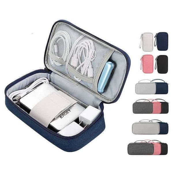 Large Size Travel Organizer Bag Organizers Pouch Carry Case Portable Waterproof Storage Bags for Cable Cord 26Y0225