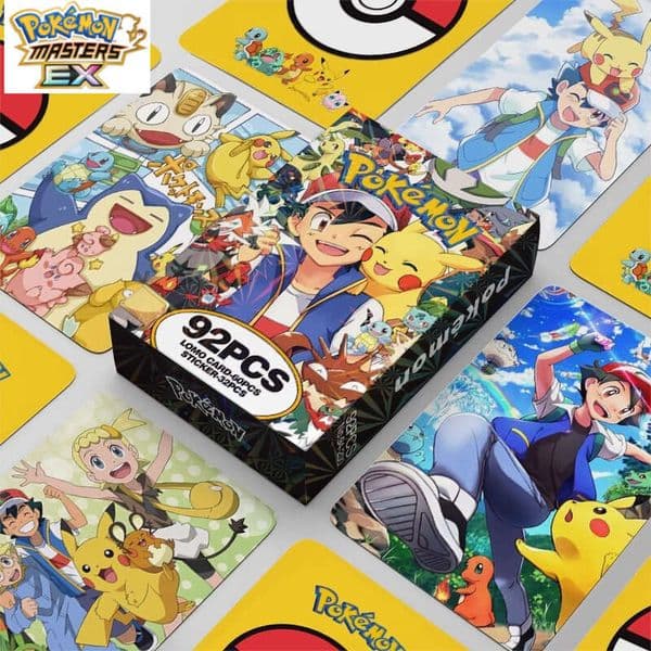 Pokmon Anime 60 Small Double-Sided LOMO Collection Gift Fresh Blessing Cards w260225