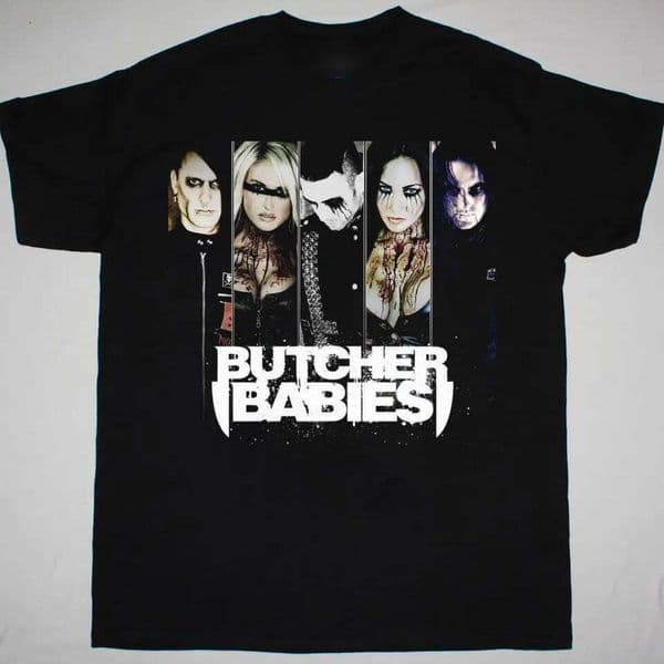 Butcher Babies Members T Shirt Cotton Black Men S to 2345XL BE801 C260225
