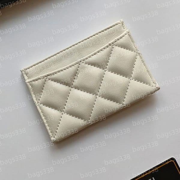 Elegant designer women leather wallet secure credit slots caviar cardholder compact purses casual quality grained smooth passport organizer carrying check