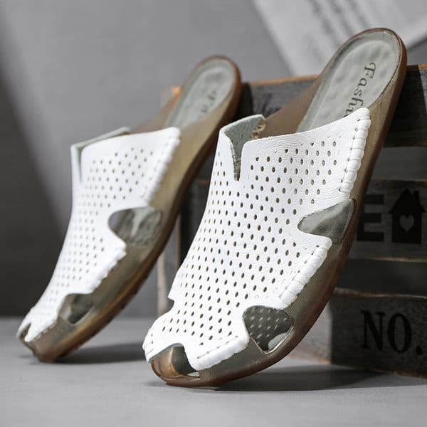 Men Slippers Indoor Outside Beach Travel Non-slip Fashion Casual Breathable Plus Size45 47 4Cover Toe Summer Modern Slippers 260124