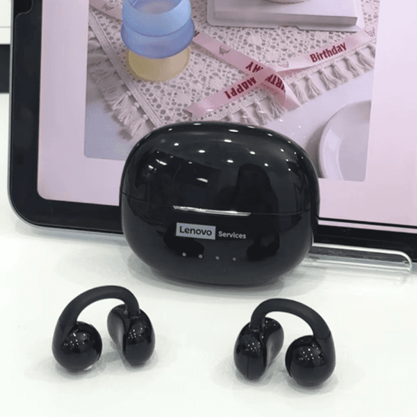 Lenovo RS129 OWS Bluetooth 6.0 Earphones Ultra-long battery life Gaming Headphones ENC Call Noise Reduction Earbuds Cinema-quality sound Music Headset
